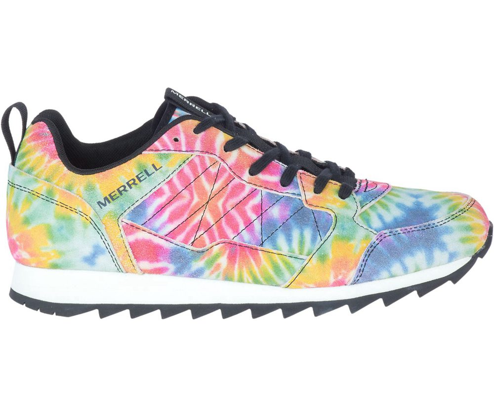 Merrell Sneakers Multicolor - Alpine Tie Dye Suede - Mens 43VLYDIFE